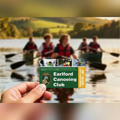canoeing club membership card printing