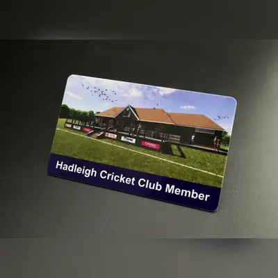 cricket club membership card printing