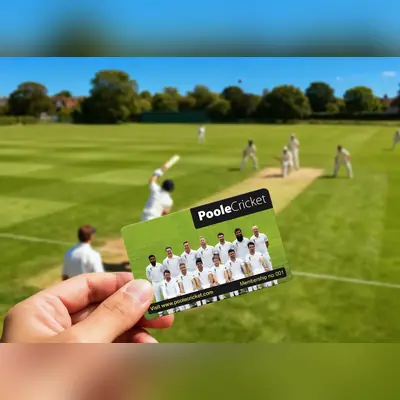 cricket club membership card printing