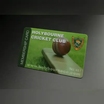 cricket club membership card printing
