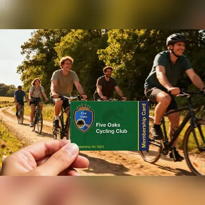 cycling club membership card printing