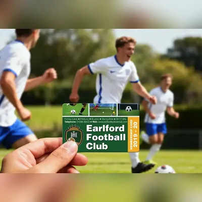 football club membership card printing