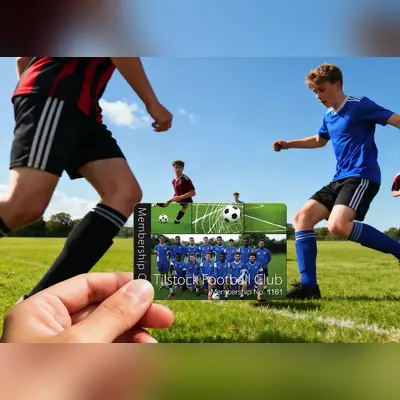 football club membership card printing