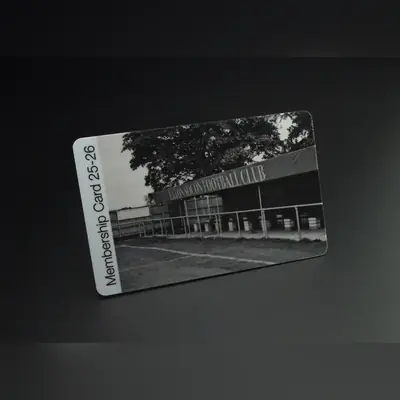 football club membership card printing