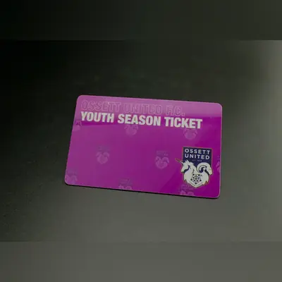 football club membership card printing