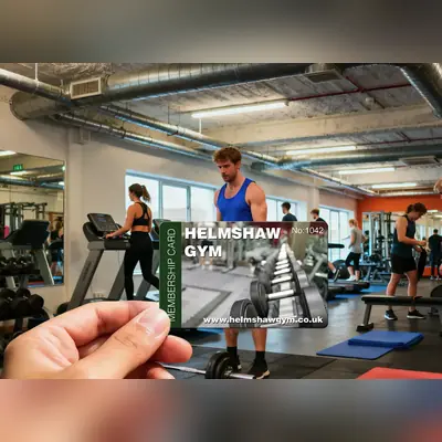 gym membership card printing