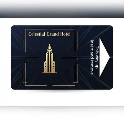 hotel key card printing
