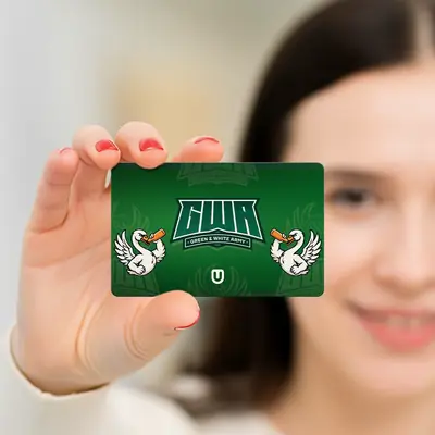 matt finish plastic business card example