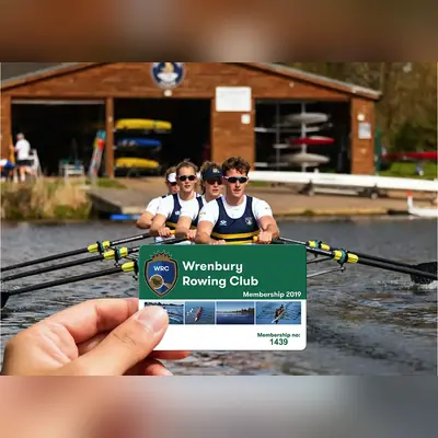 rowing club membership card printing