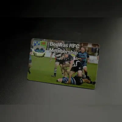 rugby club membership card printing