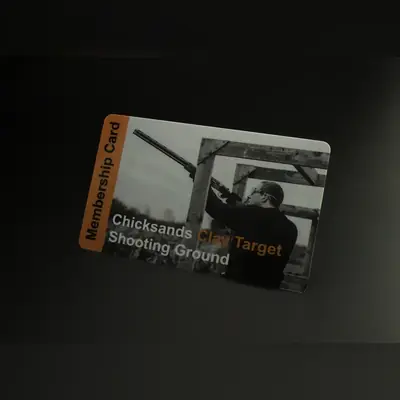 shooting club membership card printing