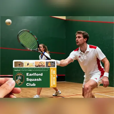 squash club membership card printing