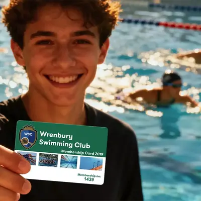 tennis club membership card printing